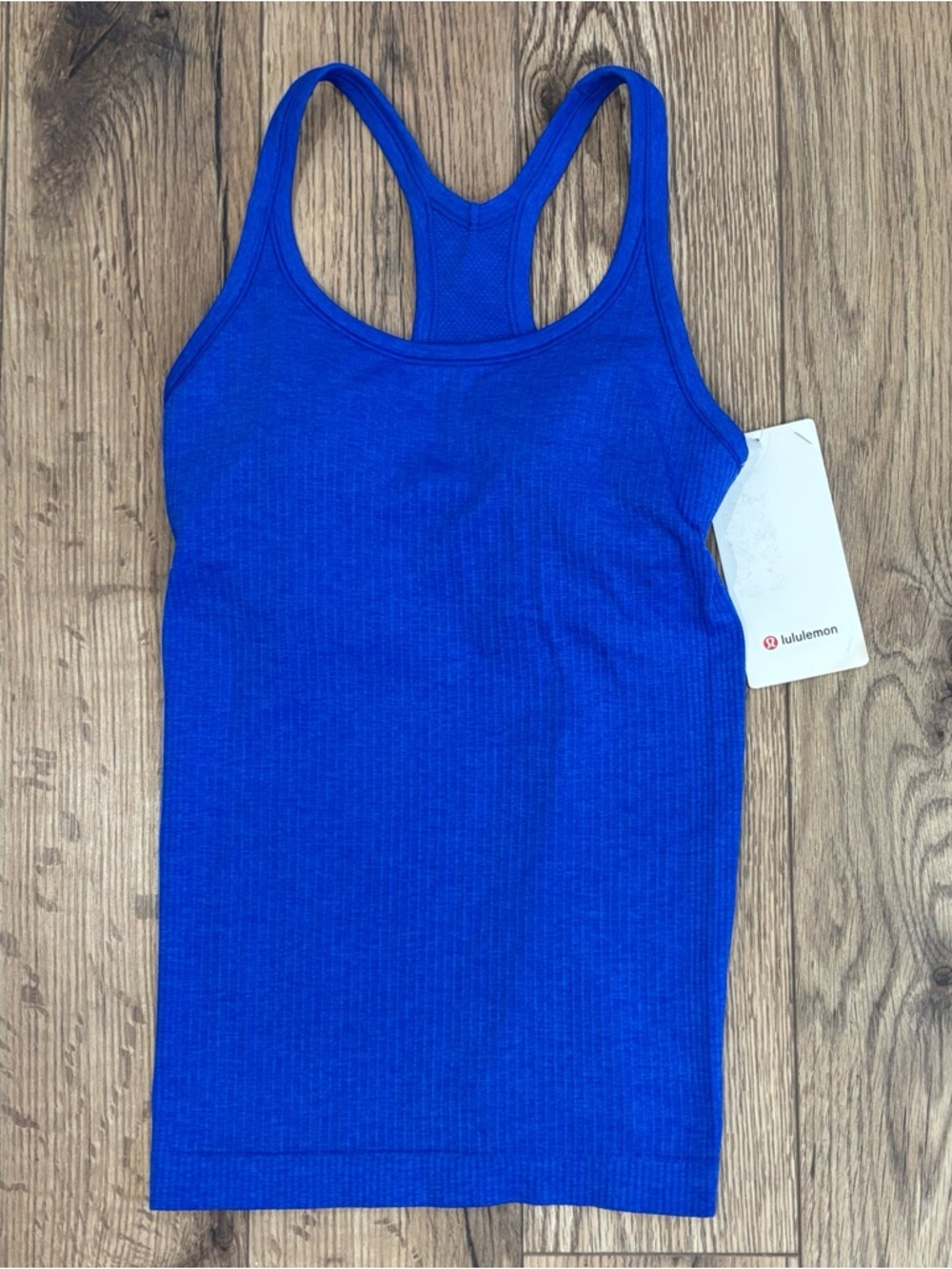 NWT Lululemon Ebb To Street Tank Top In Cerulean Blue Size 4